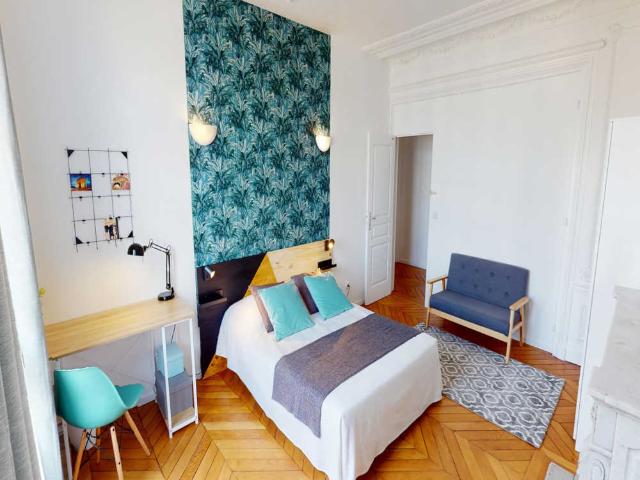 Chambre à Paris Boulevard Malesherbes Bat A