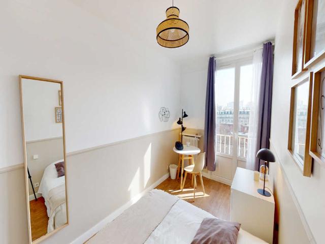 Confortable chambre individuelle