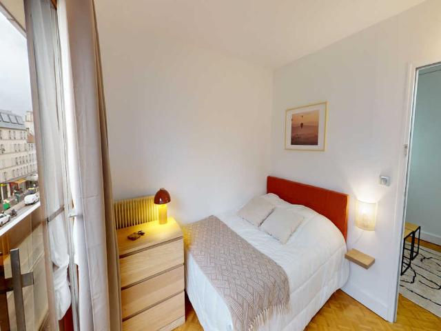 Chambre à Paris Rue Lecourbe, quartier Necker