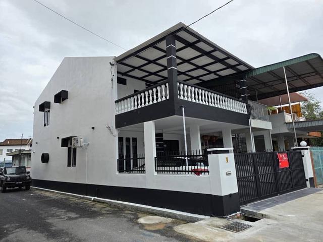 Conner Lot Double Storey Terrace Taman Sri Pinang Sungai Puyu Butt