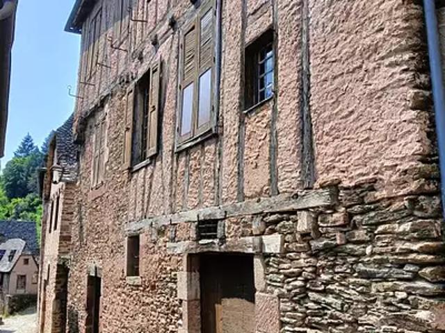 Conques en Rouergue 12320 Achat / Vente maison 7 pièces t7