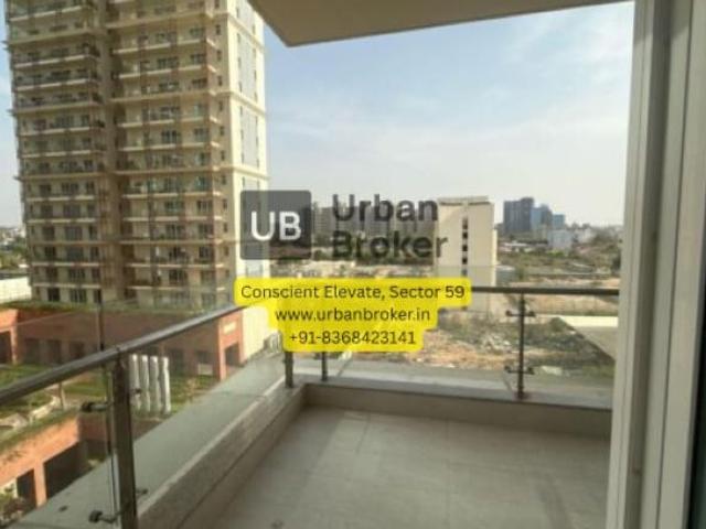 Conscient Hines Elevate 3 Bedroom 2295 Sq. Ft. Apartment in Sector 59 Gurgaon Listing ID: #10391