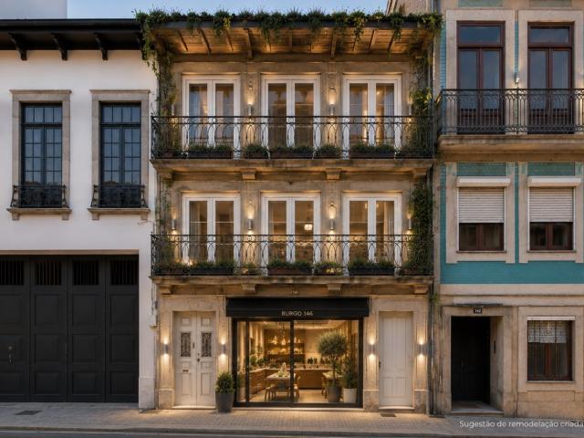 CONSTRUÇÃO PARA REURBANIZAÇÃO | 318 SQM | ÁREA DE REABILITAÇÃO URBANA ARU | CENTRO HISTÓRICO DE VILA NOVA DE GAIA