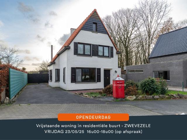 Constructief sterke woning in een residentiële buurt op een perceel van 1035m²