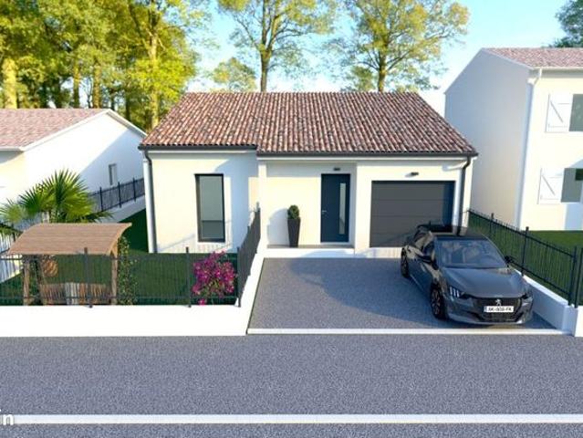 Construction plain pied 3 chambres avec garage à Vias