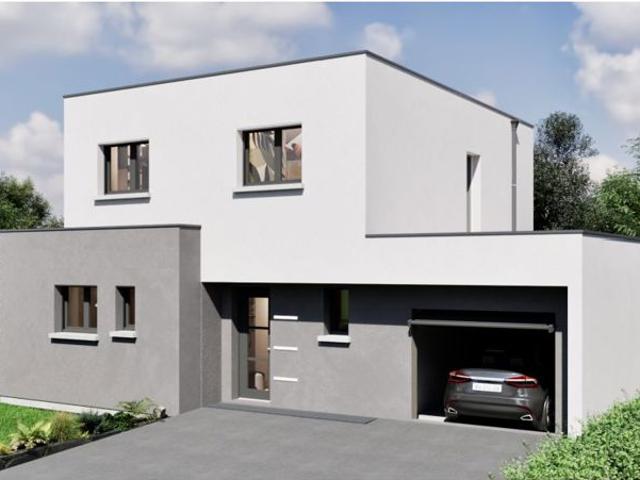 Construisez votre maison contemporaine à Soultzmatt 135m² sur un terrain de 476m²