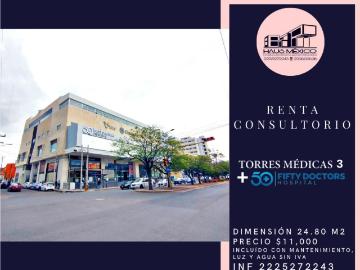 Consultorio en renta en El Mirador, Puebla, Puebla