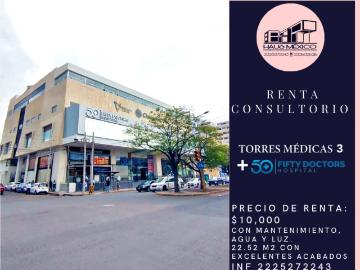 Consultorio en renta en El Mirador, Puebla, Puebla