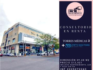 Consultorio en renta en El Mirador, Puebla, Puebla