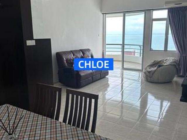 Coastal Tower Full Furnished High Floor Seaview Tanjung Bungah