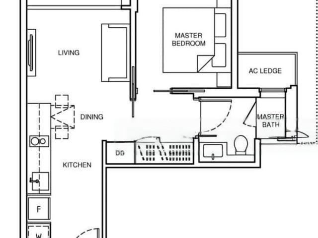 Coco Palms D18, Condominium