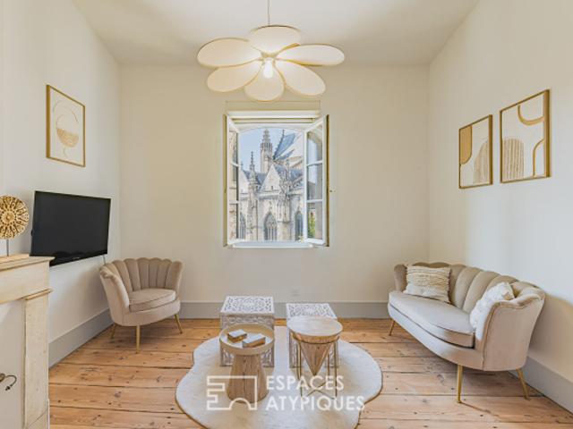 Cocon en duplex au dernier étage avec vue imprenable