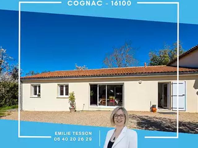 Cognac 16100 Location maison 5 pièces t5