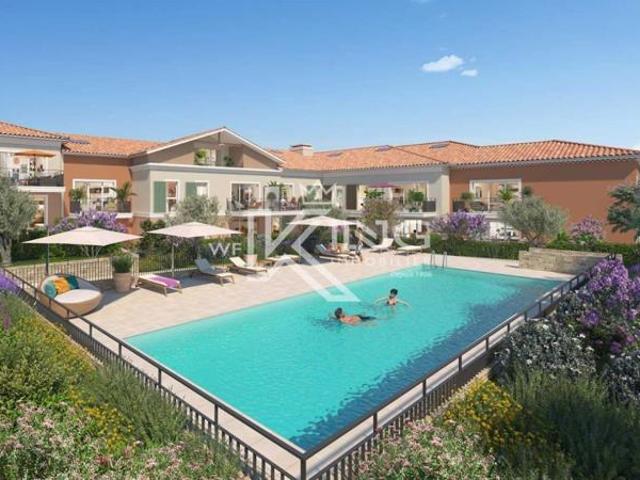 Cogolin 83310 – Appartement 4 pièces de 90 m² avec terrasse – VEFA – Nue propriété