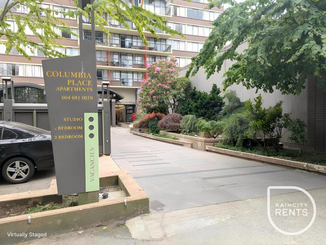 Columbia Place Apartments Studio Apartment for Rent at 1150 Jervis St, Vancouver, BC V6E 2C8 West End