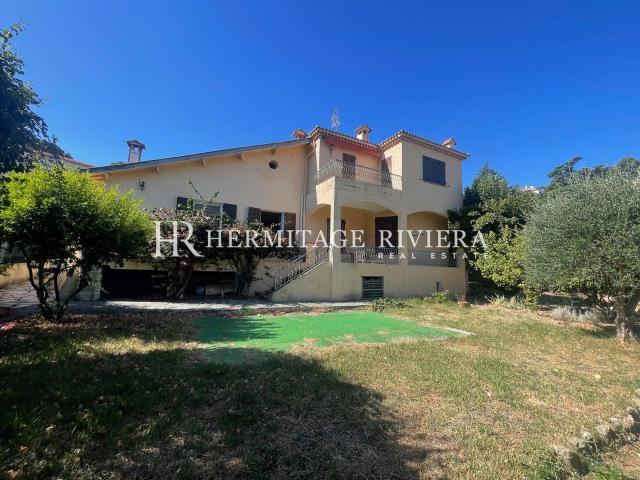 Col de Villefranche Jardin Plat Piscinable 200m² Villefranche sur Mer