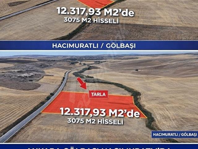 COLDWELL BANKER ALWAYS'DEN GÖLBAŞI HACIMURATLI'DA 3085 M2 ARSA