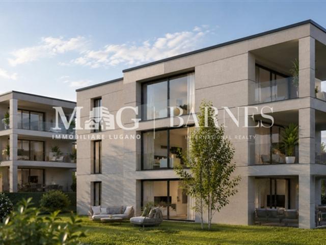 Collina d'Oro 4,5 Zimmer Wohnung mit Terrasse im neuen Wohnhaus