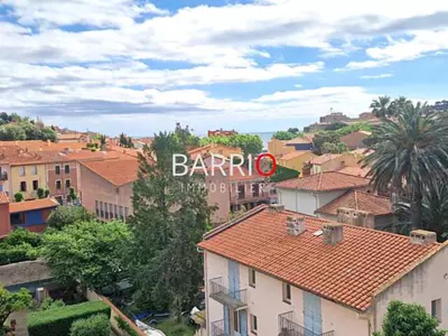 Collioure 66190 Achat / Vente appartement 3 pièces t3 au dernier étage terrasse