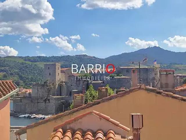 Collioure 66190 Achat / Vente appartement 3 pièces t3 terrasse