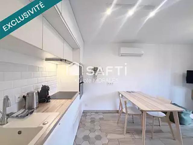 Collioure 66190 Achat / Vente appartement 2 pièces t2 parking