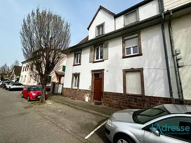 Colmar 68000 Achat / Vente appartement 3 pièces t3