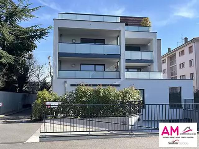 Colmar 68000 Achat / Vente appartement 2 pièces t2 terrasse parking
