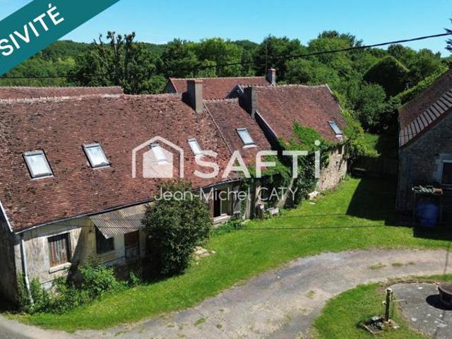 Colmery, ensemble de 3 maisons mitoyennes à rénover