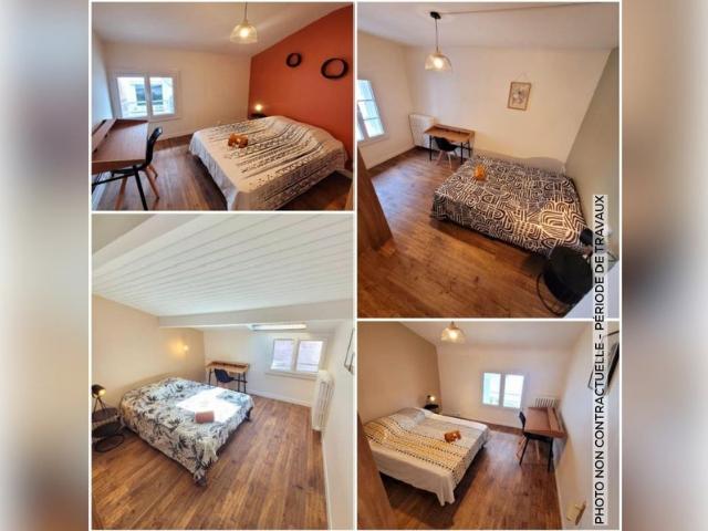 Coloc meublée 4 chambres à Redon – Chambre à 44