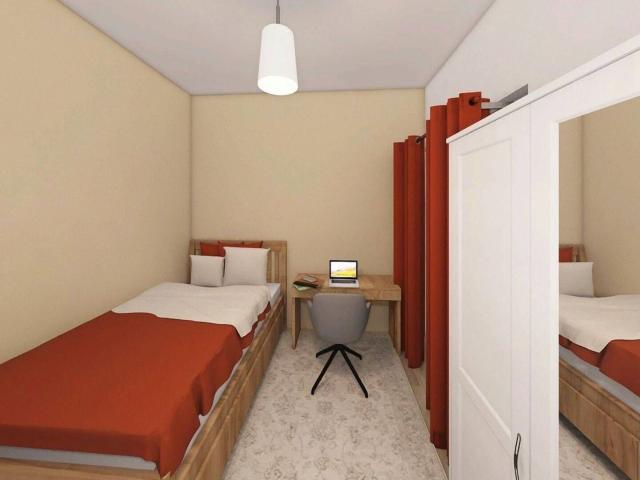 Colocation meublée 5 chambres de 97m²