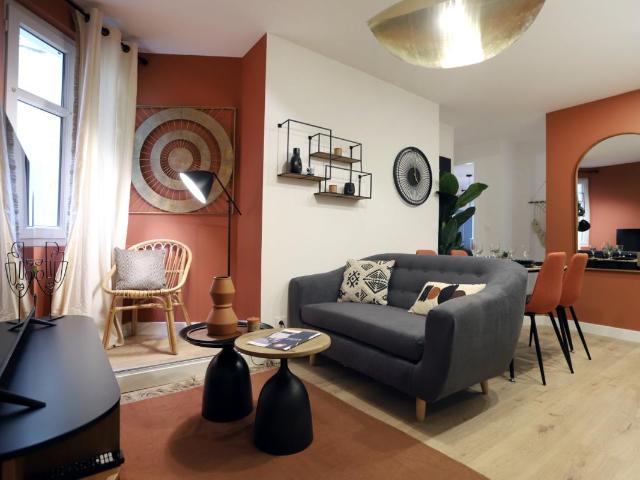 Colocation meublée équipée 3 chambres