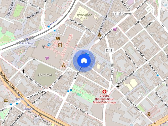 Colocation meublée Maison de 84,7 m² répartie sur plusieurs niveaux, à partager entre 4 colocataires