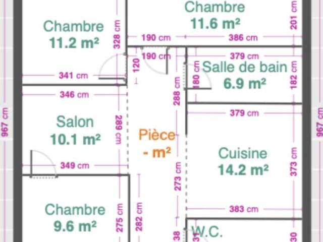 Colocation à la chambre Quartier Dalby