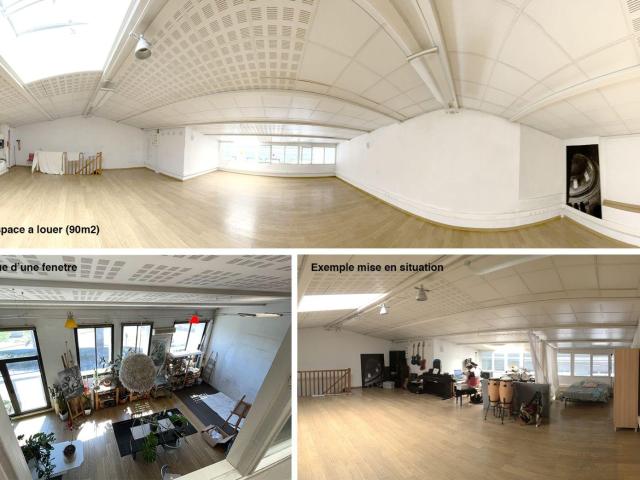 Colocation dans loft arty 90m² Marseille centre