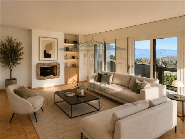 COLOGNY – WOHNUNG MIT SEEBLICK IN EINER LUXURIÖSEN RESIDENZ