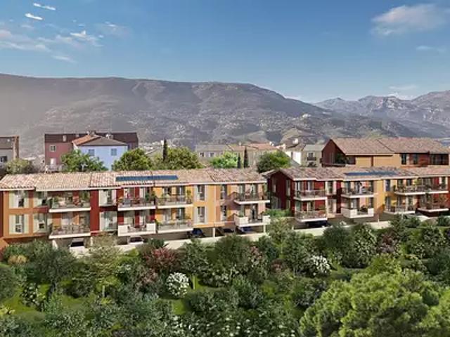 Colomars 06670 Achat / Vente appartement 3 pièces t3 balcon