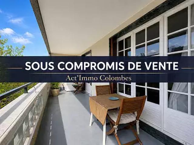Colombes 92700 Achat / Vente appartement 2 pièces t2 terrasse