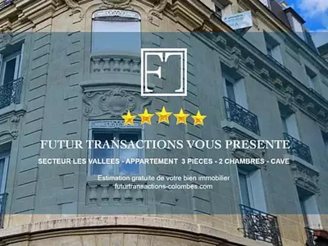 Colombes 92700 Achat / Vente appartement 3 pièces t3