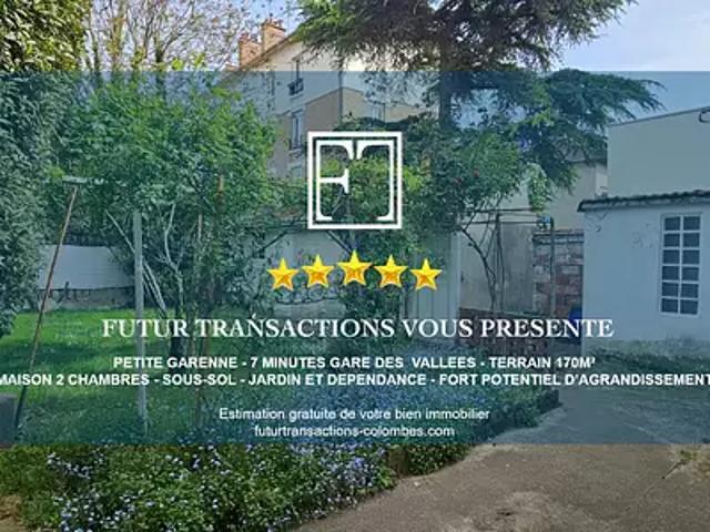 Colombes 92700 Achat / Vente maison 3 pièces t3
