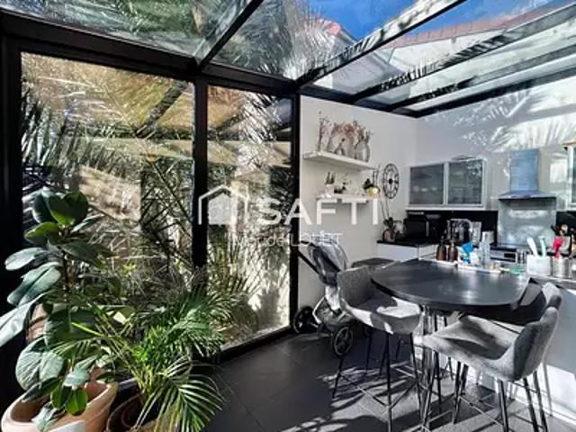 Colombes 92700 Achat / Vente maison 4 pièces t4 terrasse parking