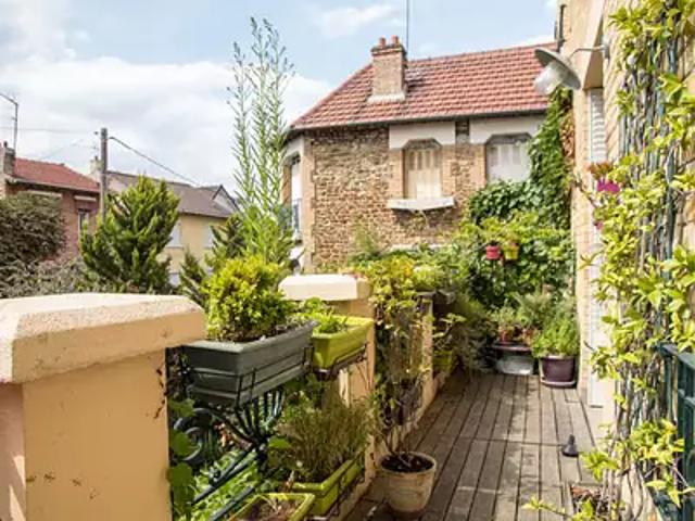 Colombes 92700 Location appartement 2 pièces t2 terrasse cave