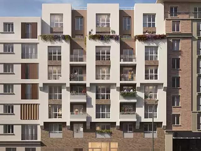 Colombes 92700 Programme neuf appartement neuf à vendre t2 PTZ+ TVA 5,5% RT 2012