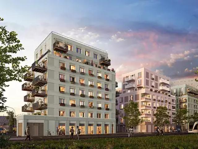 Colombes 92700 Programme neuf appartement neuf à vendre t3 LMNP HQE TVA 5,5% NF