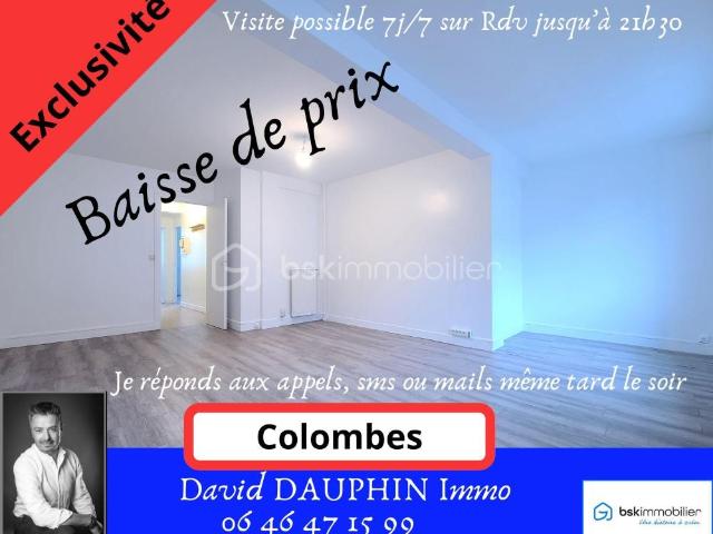 Colombes Vente Appartement 92