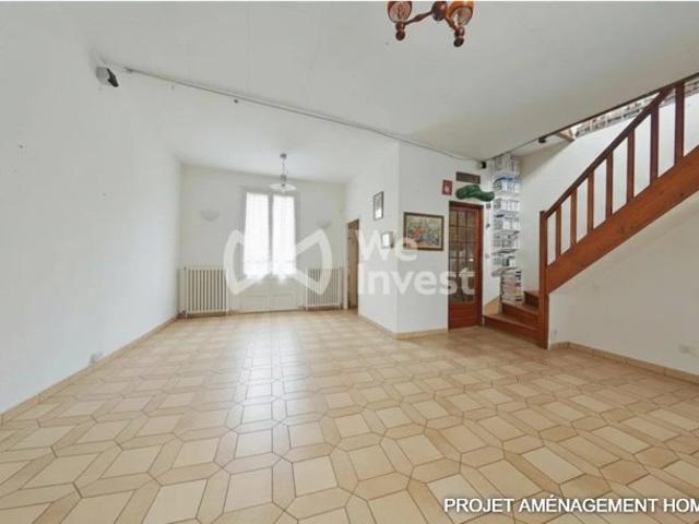 COLOMBES CENTRE – MAISON AVEC JARDIN, SOUS SOL ET POTENTIEL D'