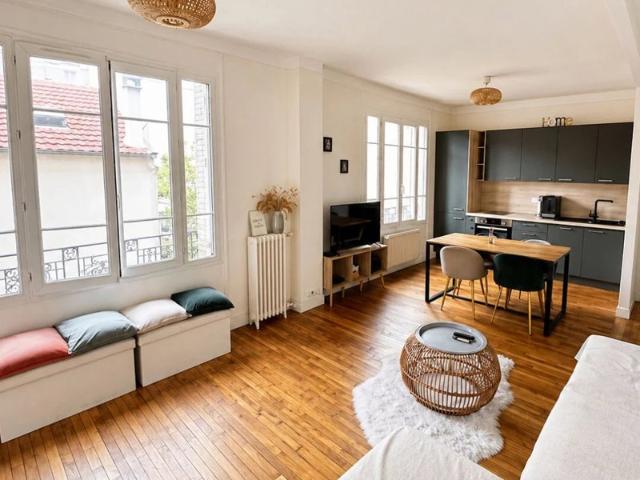 Colombes = Les Vallées = 2 pièces de 43 m2