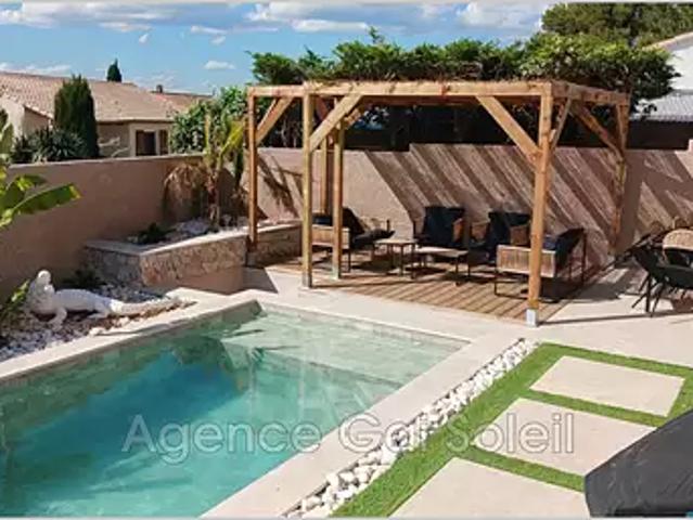 Colombiers 34440 Achat / Vente maison 5 pièces t5 piscine parking