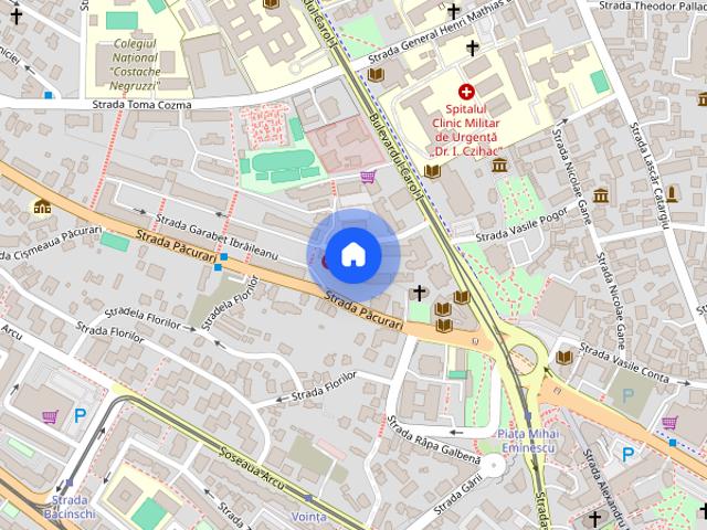 Copou blocurile rusesti, 2 camere mobilat si utilat, liber 01 iulie