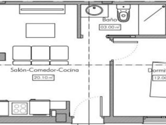 Coqueto apartamento de obra nueva en Ronda del Estero, San Fernando