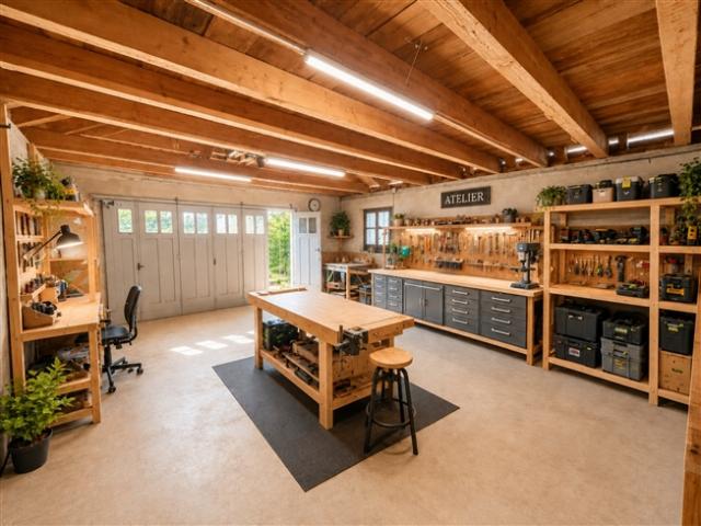 Cortébert, großer Raum – Garage